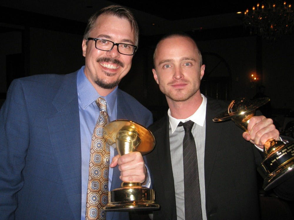 Writer and director Vince Gilligan and star Aaron Paul have worked together for over a decade.