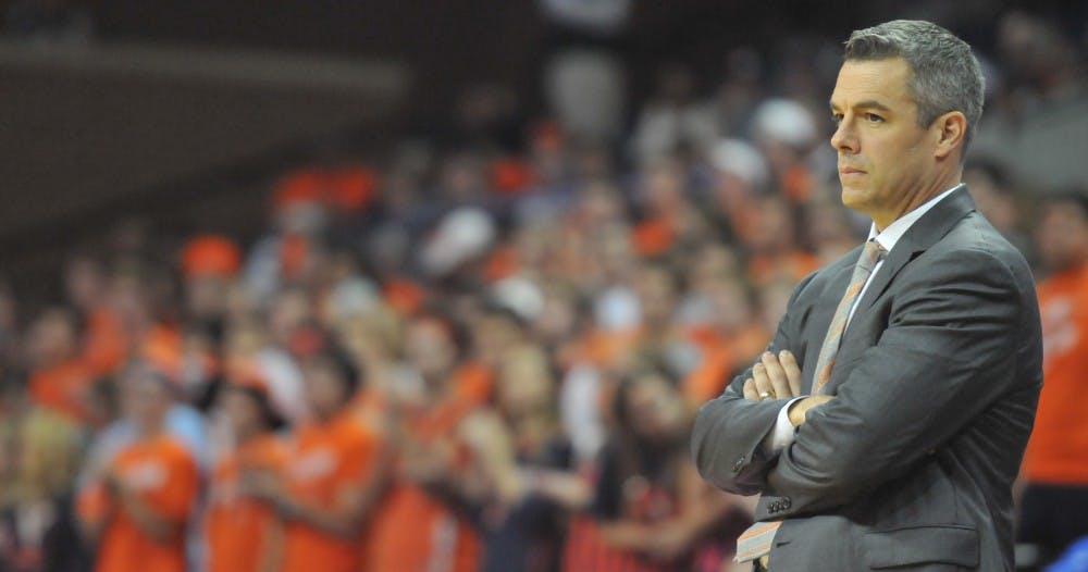 Coach Tony Bennett will have a busy offseason as he looks to fill Virginia's four&nbsp;open scholarships.&nbsp;