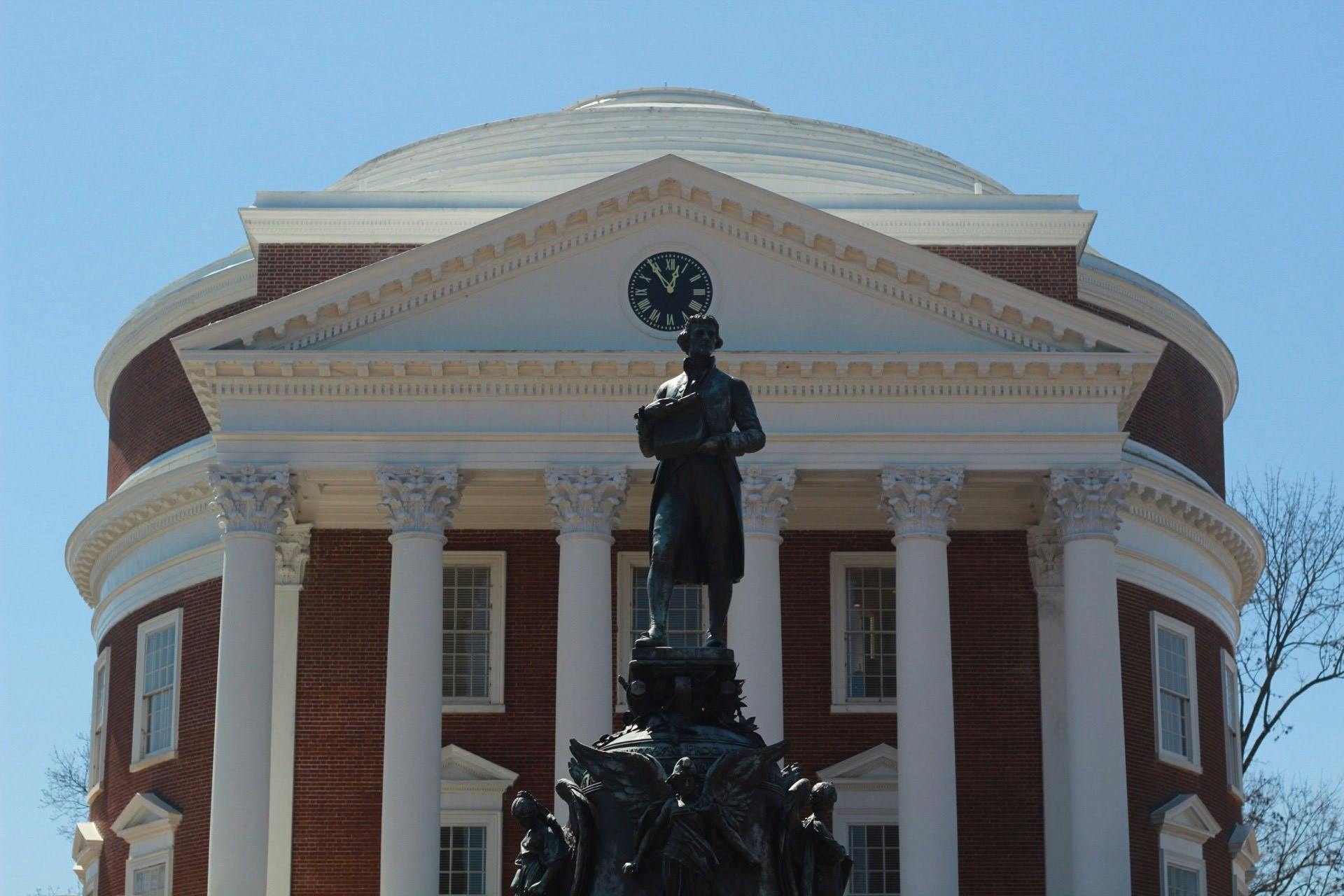 In the course of his life Jefferson held over 600 persons captive, and the forced labor of over 4,000 individuals &nbsp;built and maintained the University from its founding in 1817 until 1865.