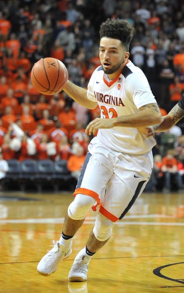 Senior guard London Perrantes scored 11 points against Providence en route to All-Tournament honors.