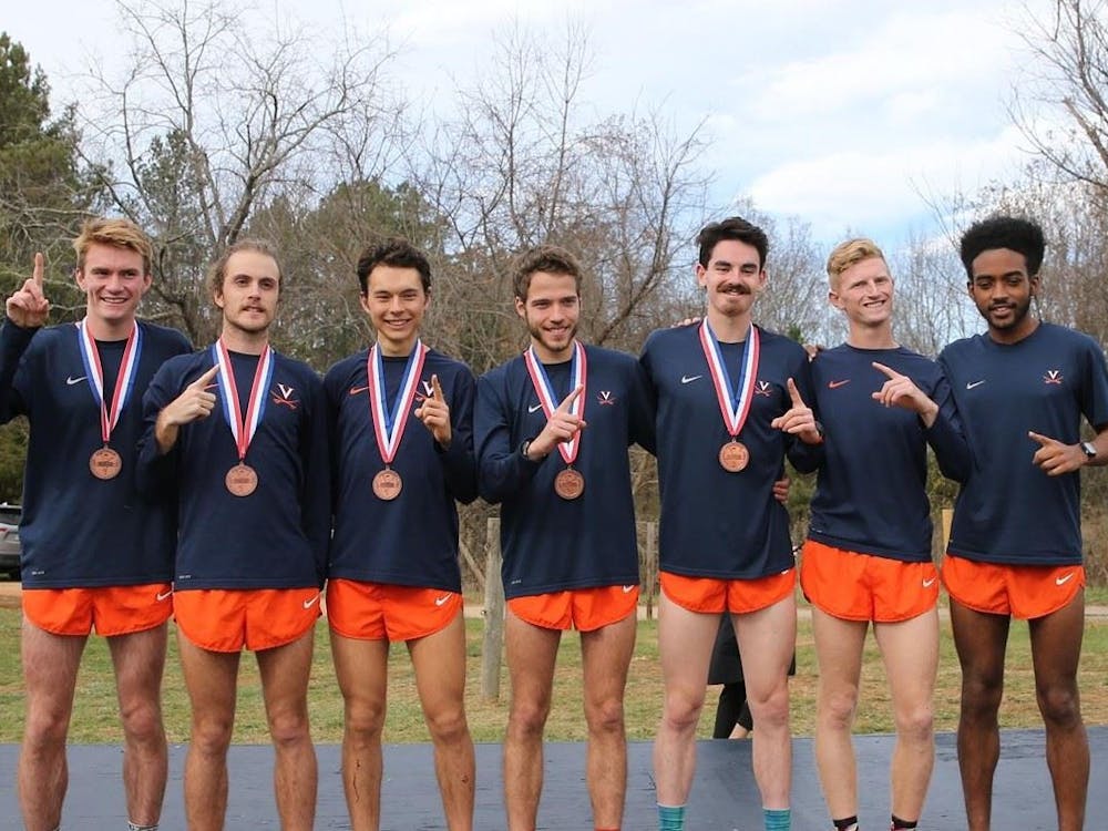 The top five for the Virginia men's cross country team finished within 16 seconds of each other.