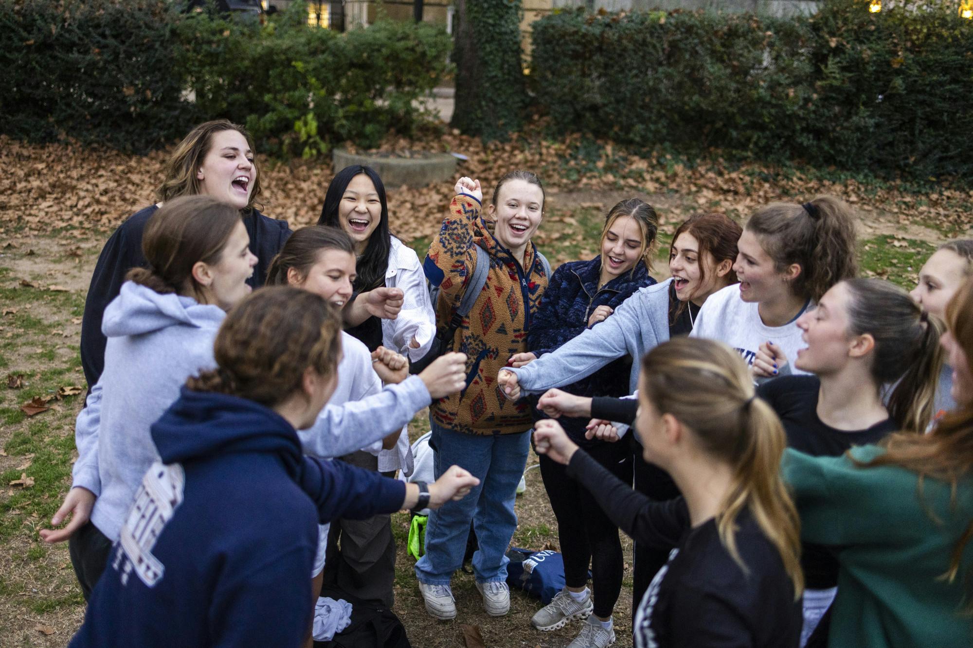 Although the team competes on a club level, women's rugby's spirit can match any squad at Virginia.