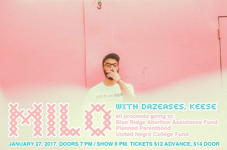 Milo, following openers Dazeases and Keese, performed at the Chapel last Friday.