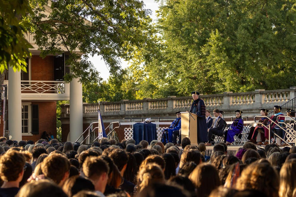 <p>Opening Convocation and Honor Induction, photographed Aug. 23, 2026.</p>