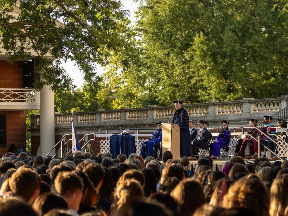 Opening Convocation and Honor Induction, photographed Aug. 23, 2026.