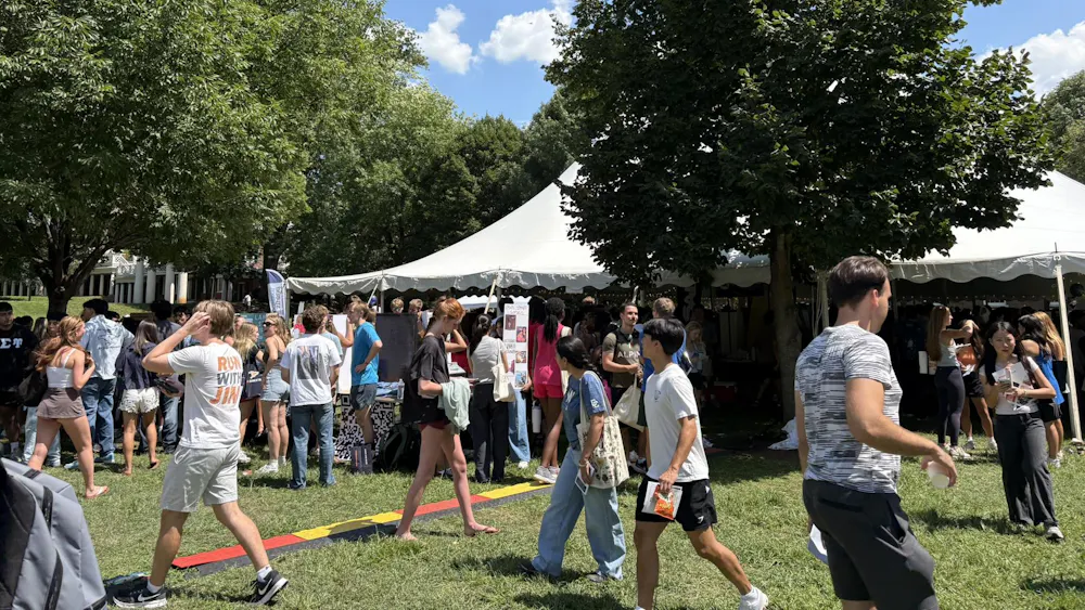Monday, Central Grounds was abuzz with students attending and tabling during the Fall Activities Fair.