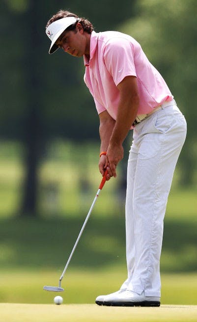 	David Pastore&#8217;s even-par 72 earned him a fourth place finish at the Wolfpack Spring Open. 