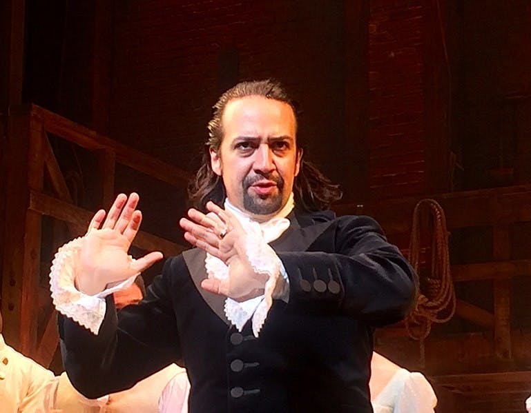 'Hamilton' creator Lin-Manuel Miranda also plays the titular role in the filmed performance.