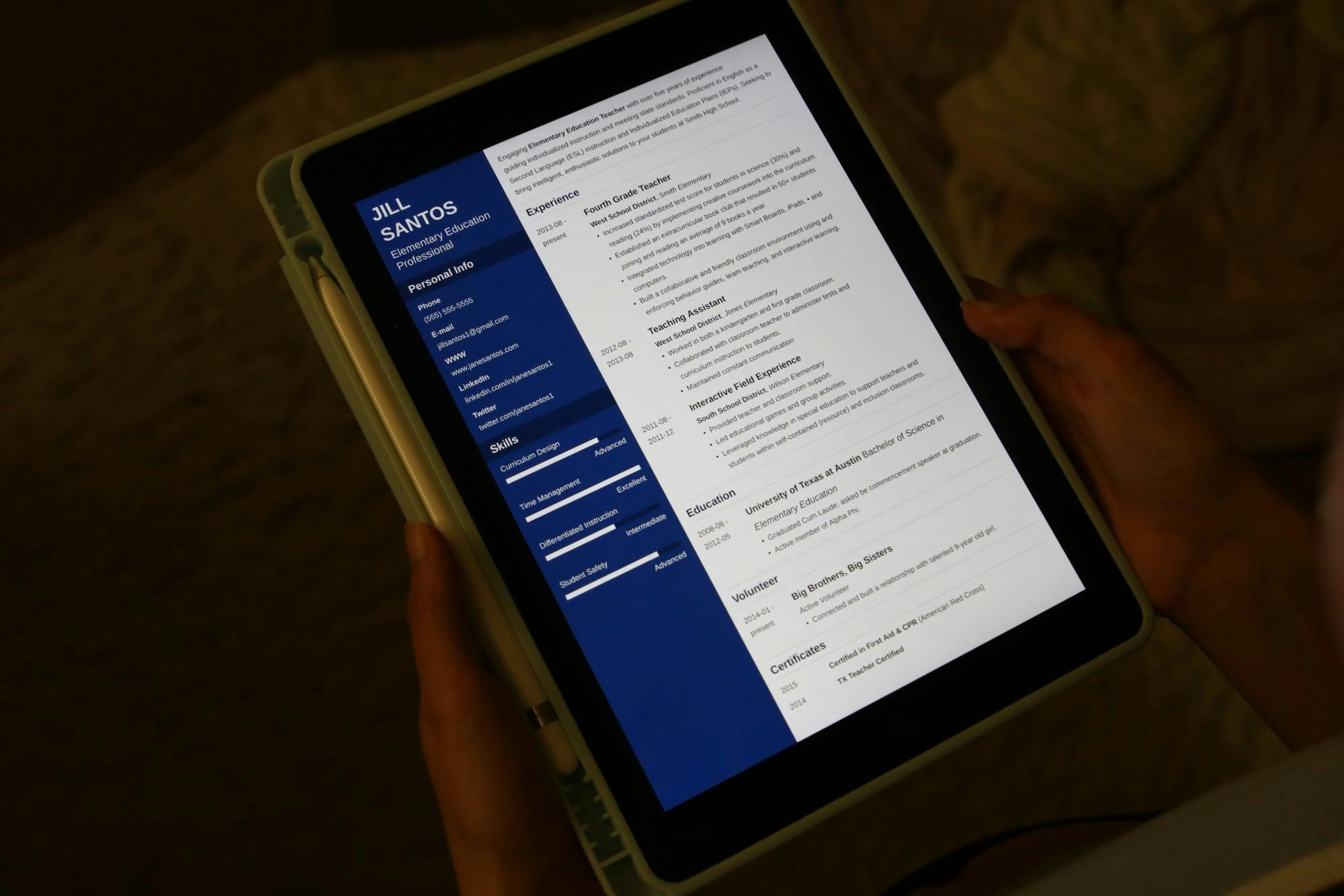 You do not want to be Johnny on your resume.