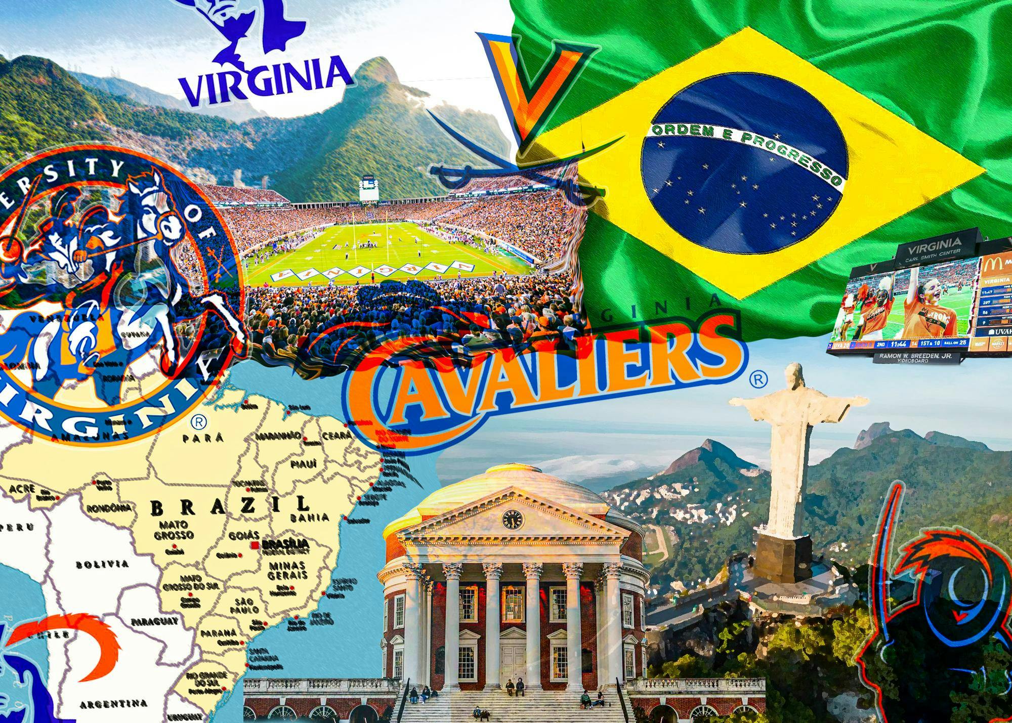The Cavaliers are going to Rio de Janeiro. 