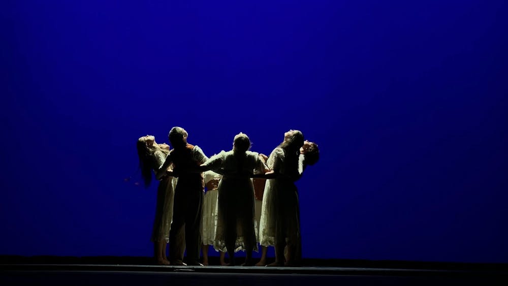 The program will feature six contemporary-leaning pieces, four choreographed by undergraduate students and two by faculty members.