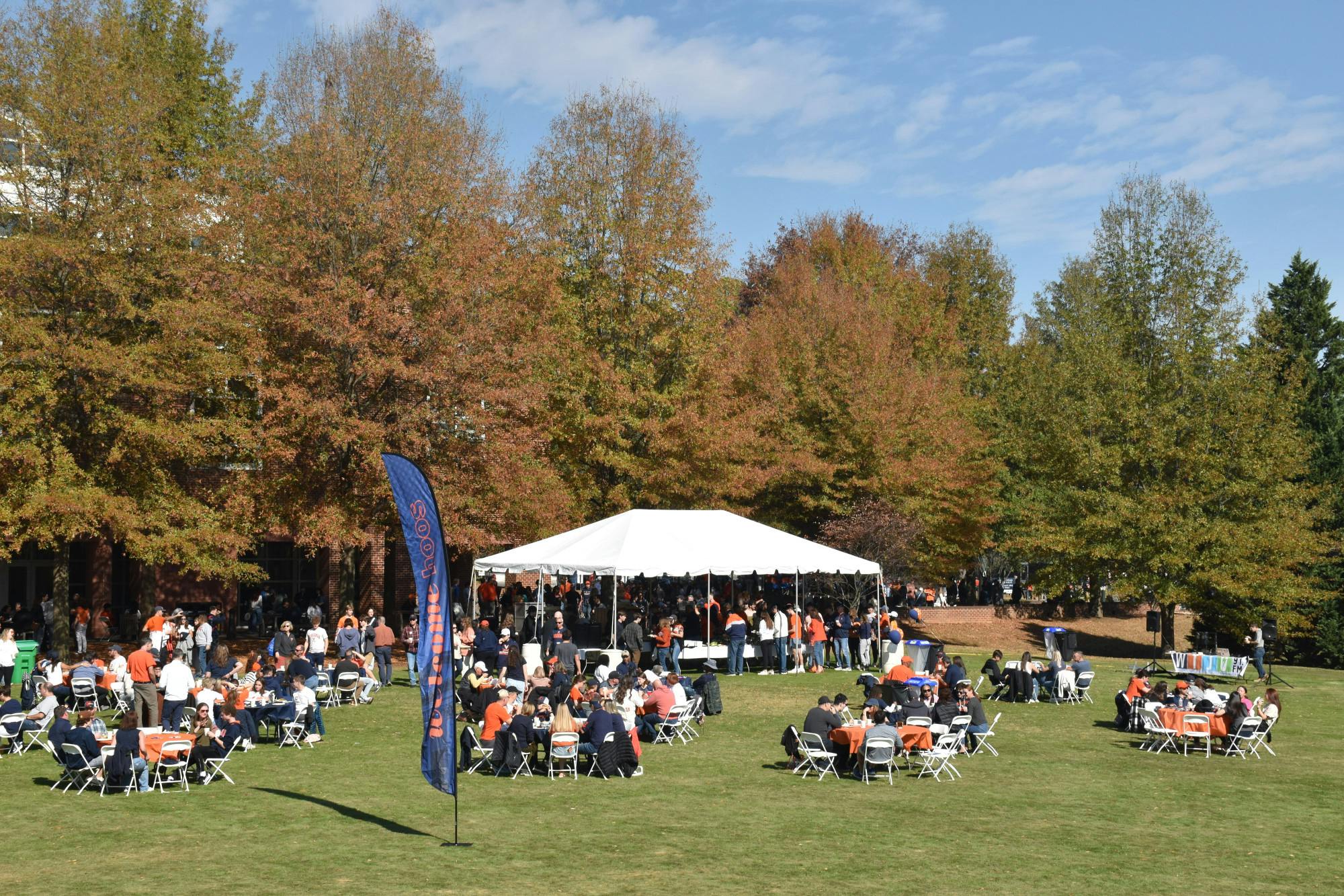 The events allowed students to connect with their families all around Grounds. 
