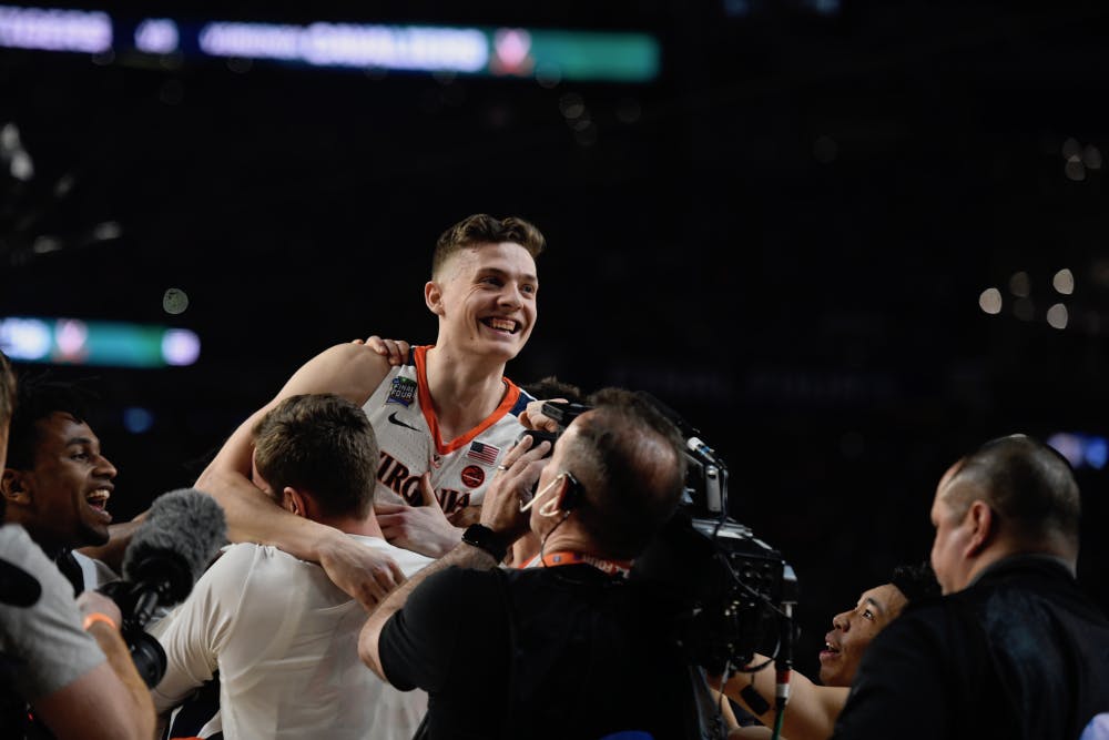 <p>Junior guard Kyle Guy scored 6 of his 15 points in the game's last 10 seconds to send Virginia to victory.</p>