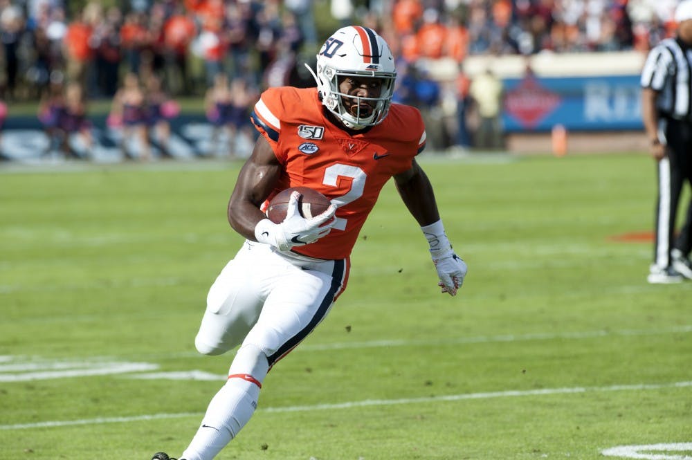 <p>Senior wide receiver Joe Reed returned his fifth kickoff for a touchdown against Duke with his 95-yard score in the third quarter.</p>