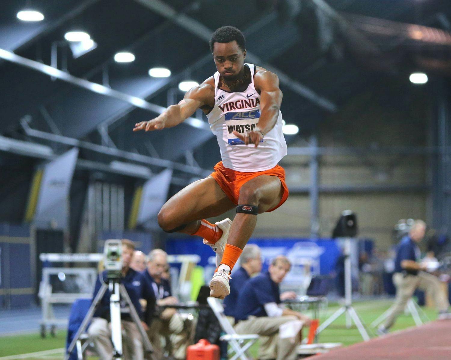 Junior Ayende Watson tied his personal best in the long jump, jumping 6.89 meters for a seventh-place finish at the meet.&nbsp;