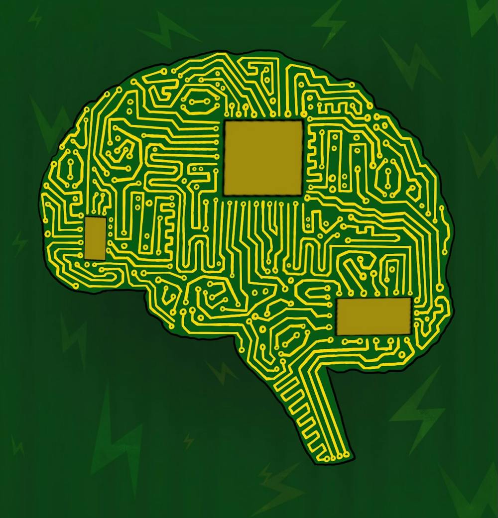 <p>Recent neuromorphic computing research hopes to create artificial intelligence that more effectively mirrors the circuits of the brain.&nbsp;</p>