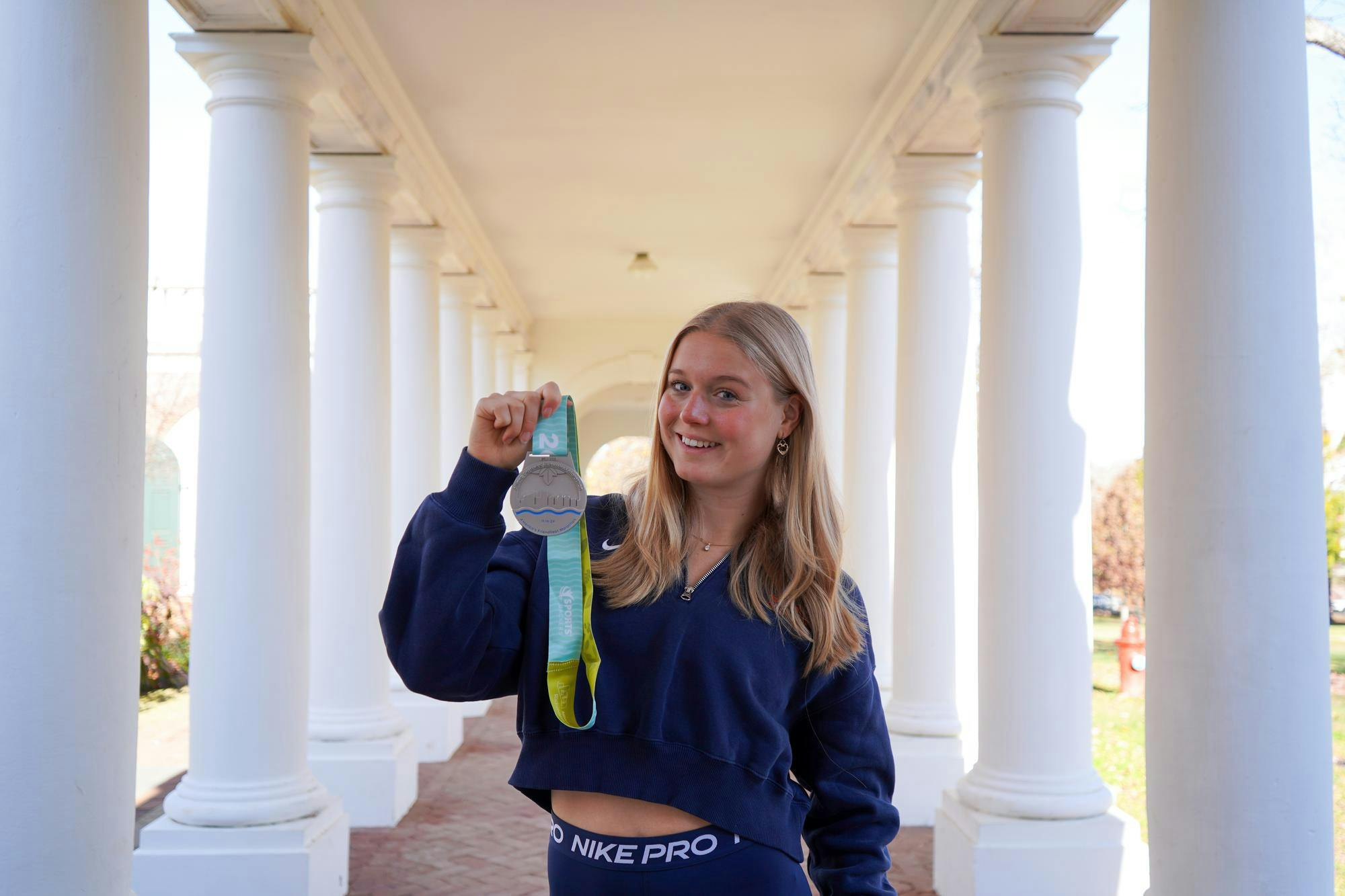 For London Tuma, dance team member and graduate Batten student, distance running became a consistent way to see a hometown friend over the past two summers she has spent interning in Boston.