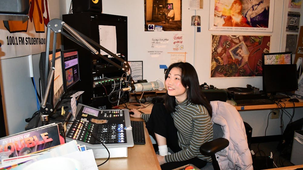 Ashley Park, WXTJ director and fourth-year College student, co-hosts MUSIC BOX N’ TALKS each Wednesday from 10 p.m. to 12 a.m.