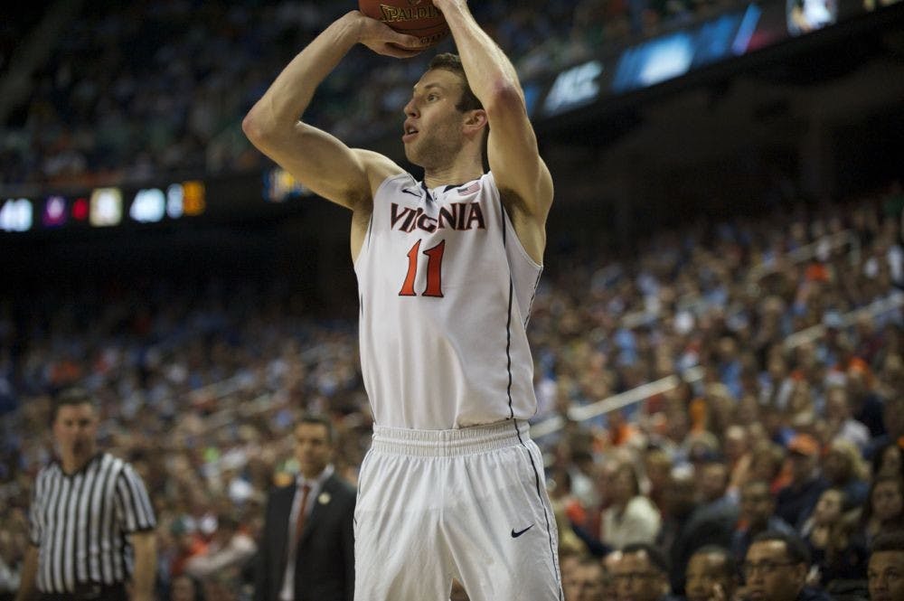 Junior forward Evan Nolte knocked down three 3-pointers and scored 11 points in the win. 