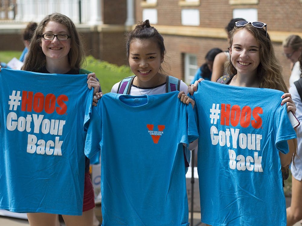 Over 750 University students signed the HoosGotYourBack pledge on Friday, up from 702 in 2014.