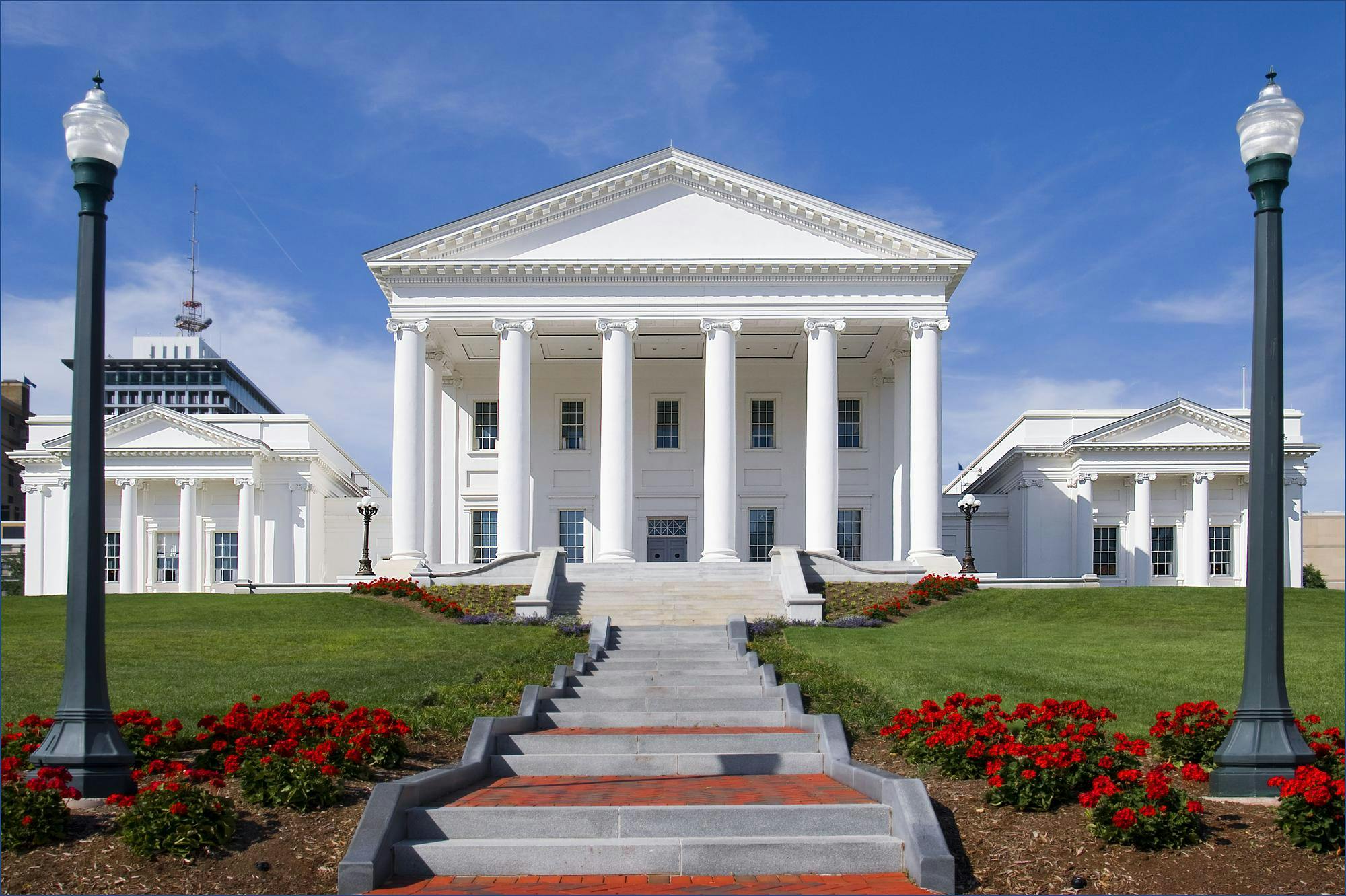 Virginia State Capitol Building.