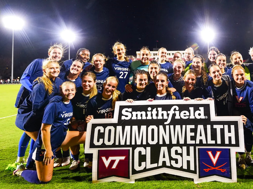 Behind an 86th-minute goal, Virginia conquered its in-state rival on the road.