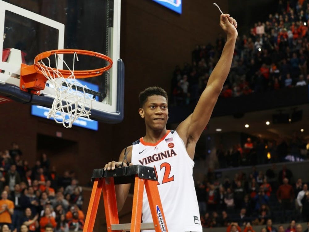 Sophomore forward De'Andre Hunter will be key in helping the Cavaliers cut down the nets in March.