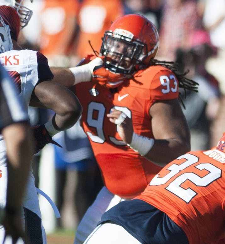 Senior nose tackle Donte Wilkins will play a crucial role in Virginia's fresh 3-4 defense. His new coaches and teammates have lauded his efforts so far.&nbsp;