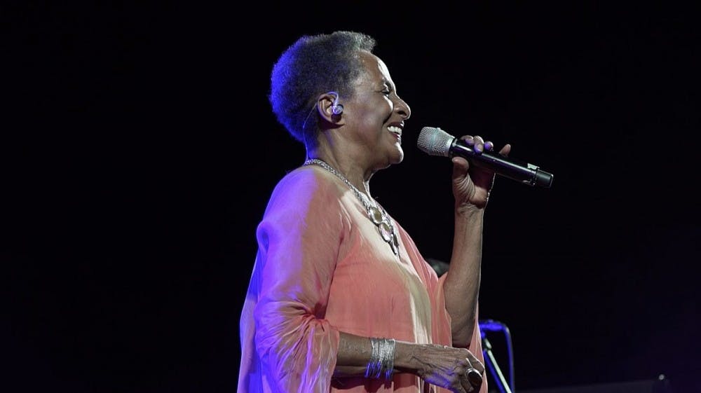 Baca during a July 2017 performance at La Quinta de El Pardo.