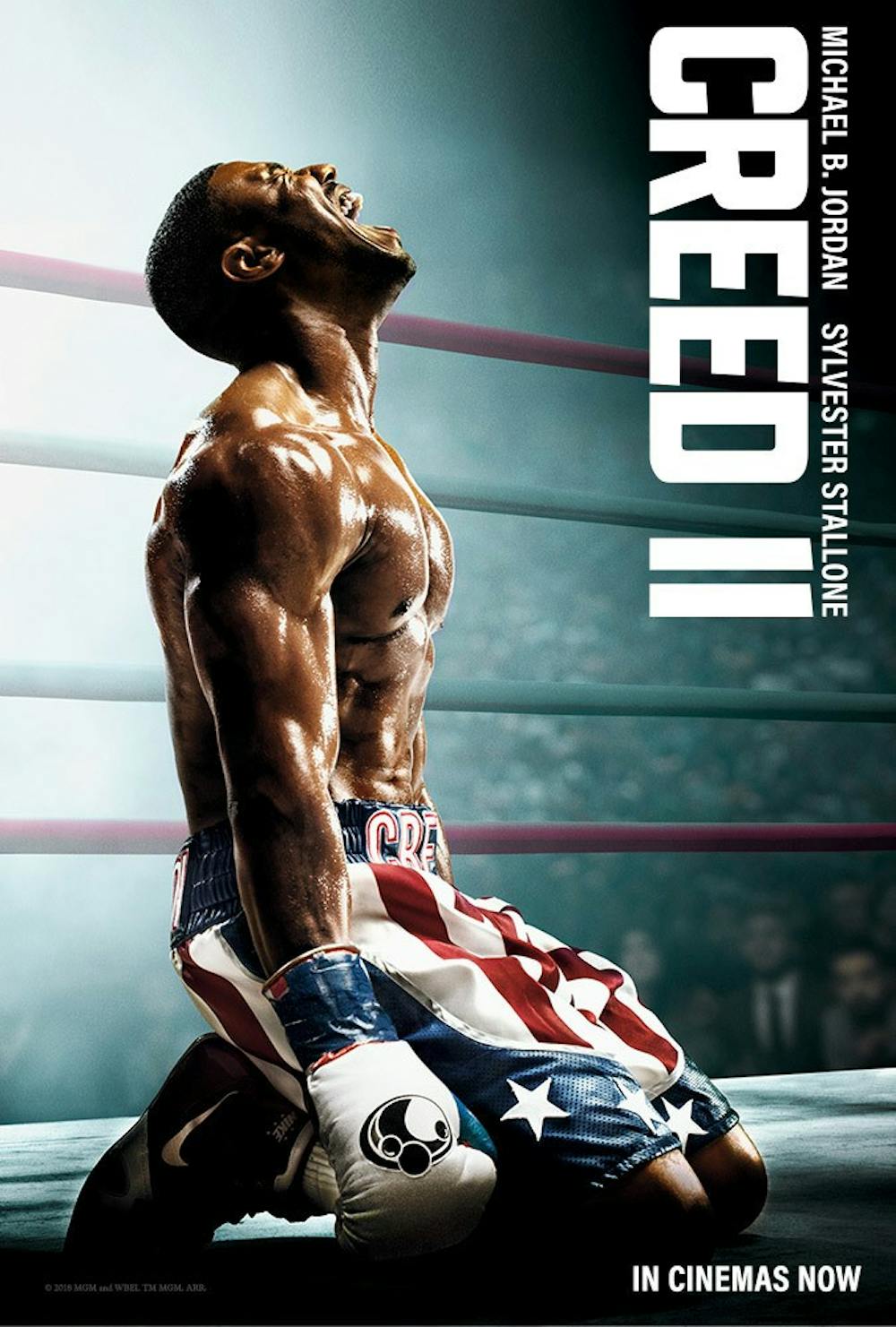 <p>"Creed II," the sequel to the "Rocky" spinoff, sees Michael B. Jordan in a role that both borrows a lot from its predecessor and the original Sylvester Stallone movies.</p>