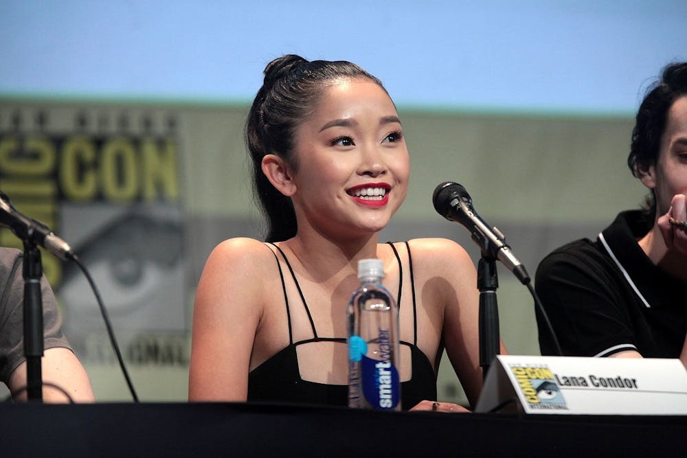 <p>"To All the Boys" star Lana Condor pictured at San Diego Comic Con in 2015 for her role in "X-Men: Apocalypse."</p>