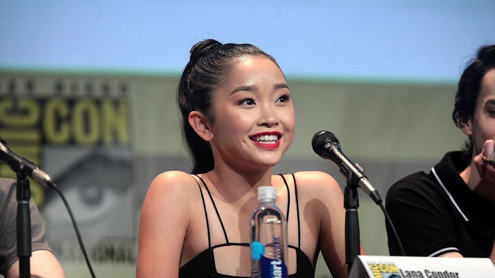 "To All the Boys" star Lana Condor pictured at San Diego Comic Con in 2015 for her role in "X-Men: Apocalypse."