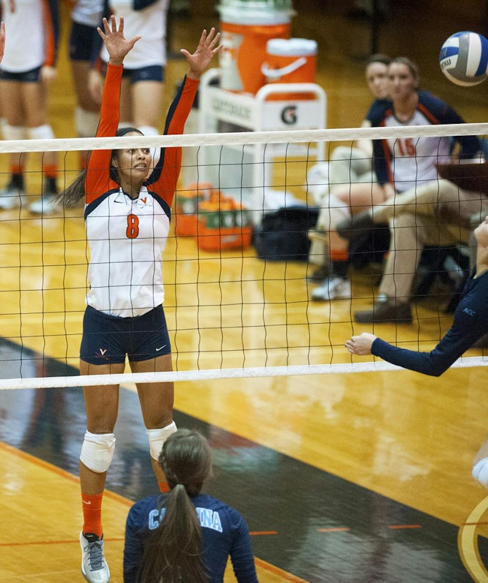 <p>Senior outside hitter Tori Janowski became the 19th Cavalier in program history to serve six-plus aces in a match Friday against Ball State. She led the Cavaliers with nine kills in addition to her six aces, but Virginia lost in straight sets. </p>