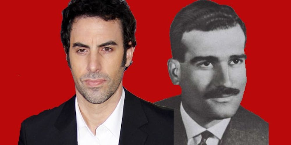 <p>Sacha Baron Cohen takes a more serious turn as Eli Cohen, a true-life Israeli spy. &nbsp;</p>