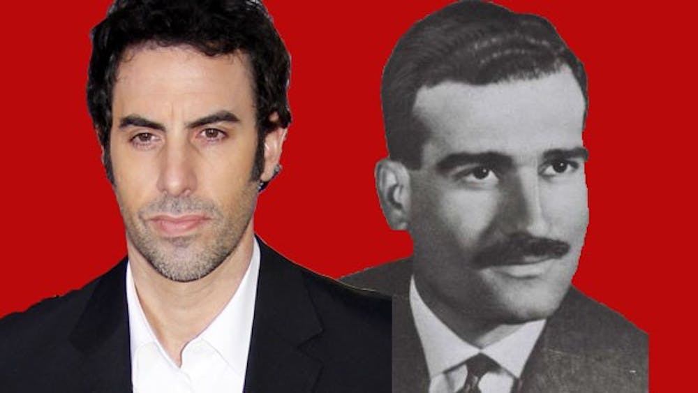 Sacha Baron Cohen takes a more serious turn as Eli Cohen, a true-life Israeli spy. &nbsp;