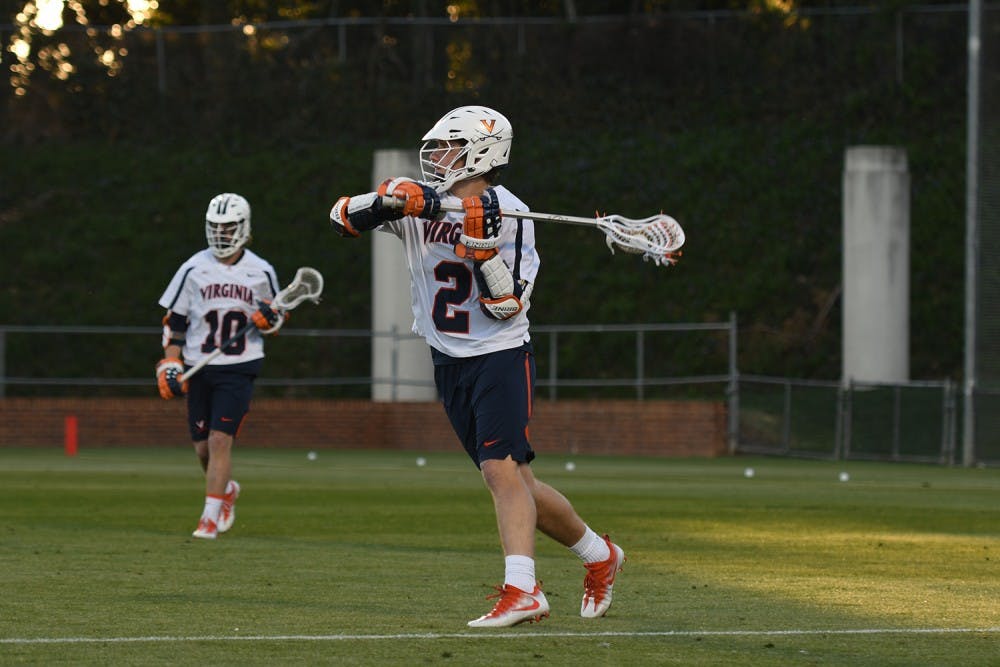 <p>Freshman attackman&nbsp;Michael Kraus scored three goals in Virginia's blowout win over Cleveland State Tuesday night.&nbsp;</p>