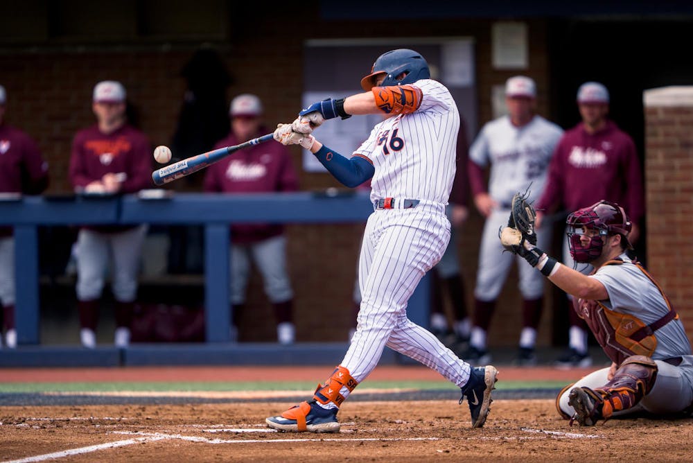Weatherspoon's return to the lineup aligned with yet another offensive explosion as No. 14 Virginia clinched a series win over Virginia Tech.
