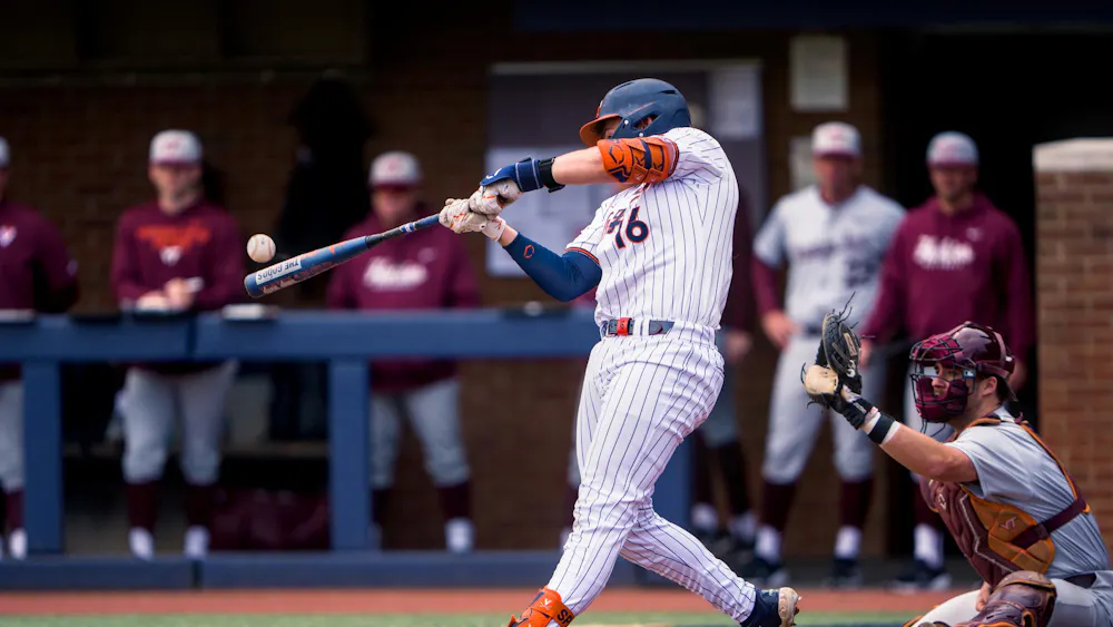 Weatherspoon's return to the lineup aligned with yet another offensive explosion as No. 14 Virginia clinched a series win over Virginia Tech.