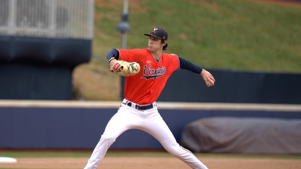 Junior left-handed pitcher Daniel Lynch started the game on the mound Saturday for Virginia and struck out a career-high 12 batters in seven and one-third innings.