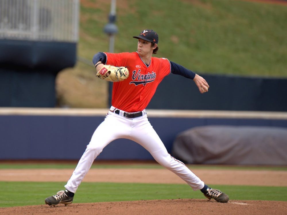 Junior left-handed pitcher Daniel Lynch started the game on the mound Saturday for Virginia and struck out a career-high 12 batters in seven and one-third innings.