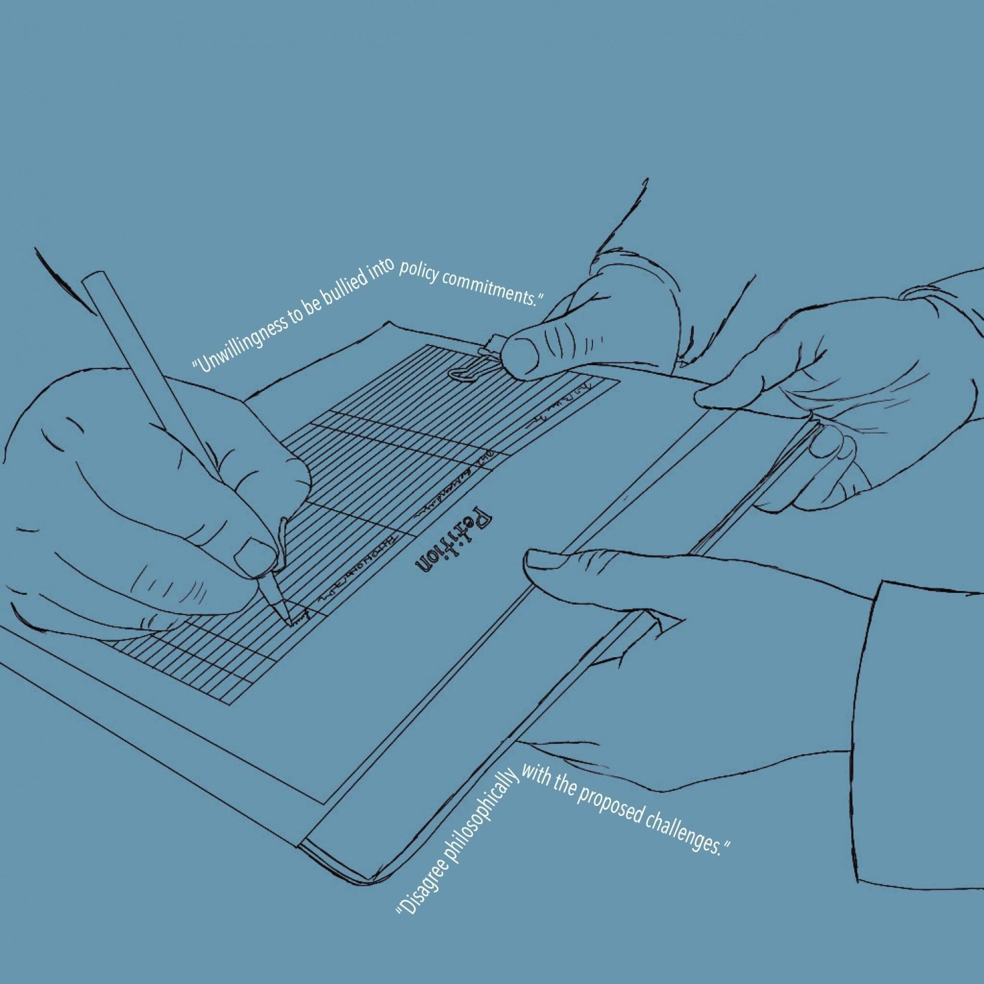 Chambers said he “disagree[d] philosophically with the proposed changes,” adding that he would not vote in favor of confirming Bresticker’s proposed vice-chairs if the petition threshold was not increased.&nbsp;