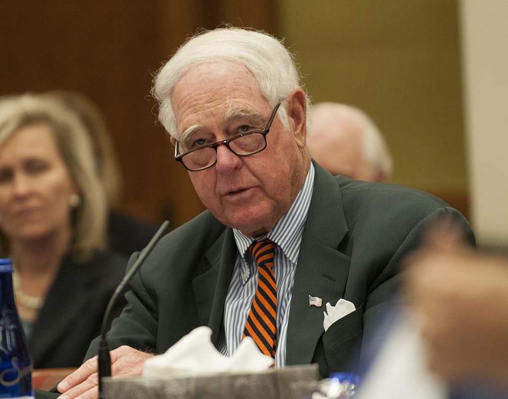 The University bicentennial improvement planning is being broken down into four quadrants, the first of which is to assemble the third century faculty that the University needs to have.