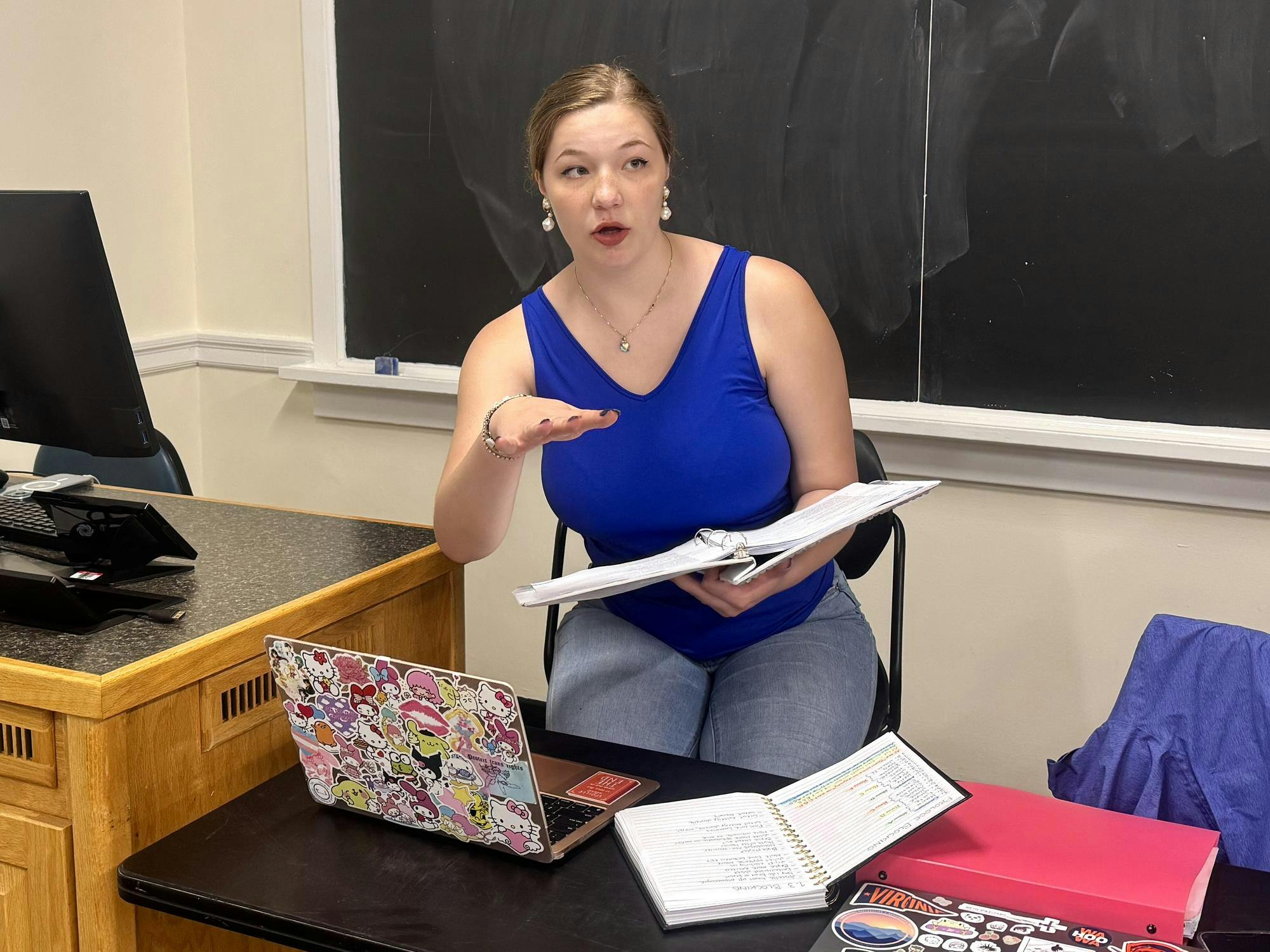 This semester, second-year College student Claudia Hunn is directing “Romeo and Juliet” for Shakespeare on the Lawn.