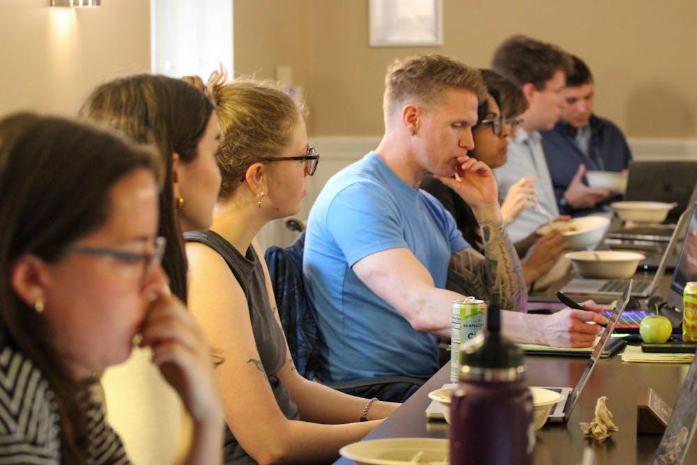 An Honor Committee meeting, photographed April 8, 2026. 