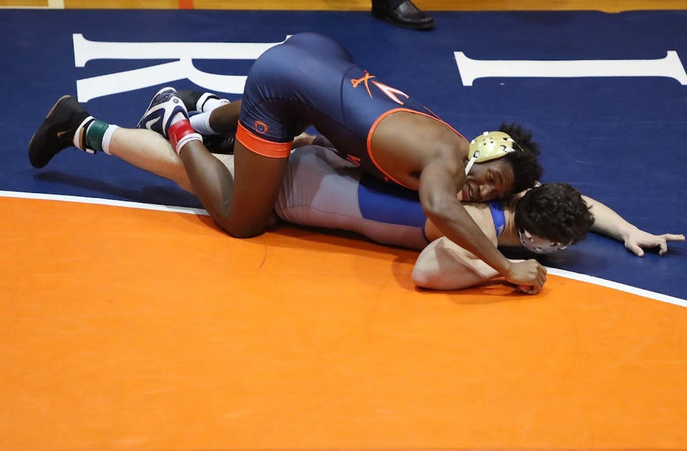 <p>The wrestling team's 17-16 nail-biter over Pittsburgh was its first win against a ranked opponent since a 23-16 victory over then-No. 16 Arizona State in January 2019.&nbsp;</p>