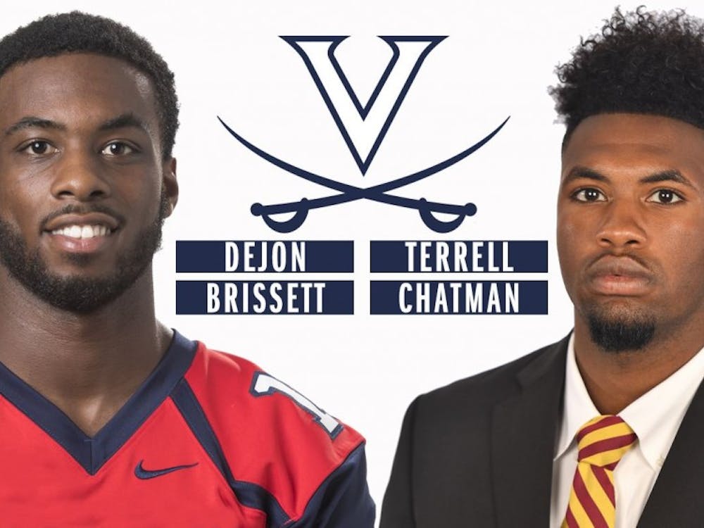 Wide receivers Dejon Brissett and Terrell Chatman hope to make an immediate impact for the Cavaliers.&nbsp;