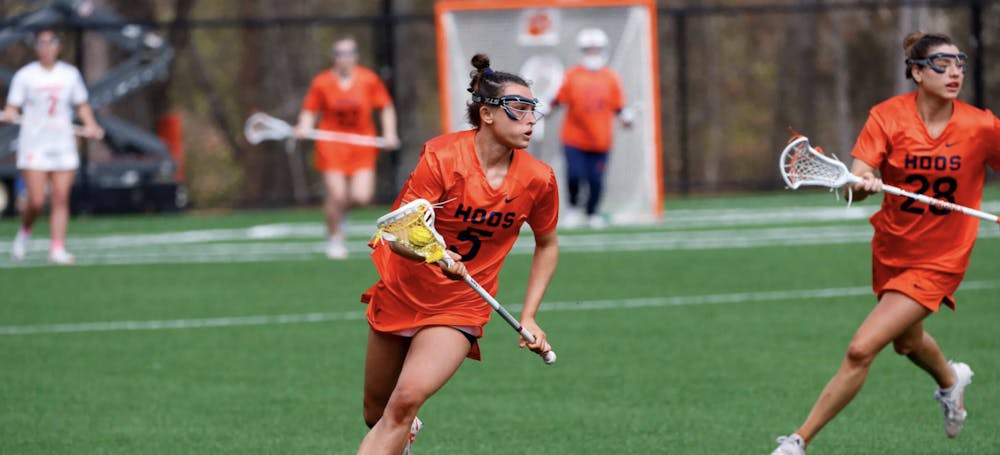 <p>Freshman midfielder Kate Galica recorded a hat-trick of goals in the Cavaliers' win over the Tigers Saturday.&nbsp;</p>