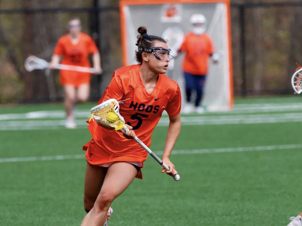 Freshman midfielder Kate Galica recorded a hat-trick of goals in the Cavaliers' win over the Tigers Saturday.&nbsp;