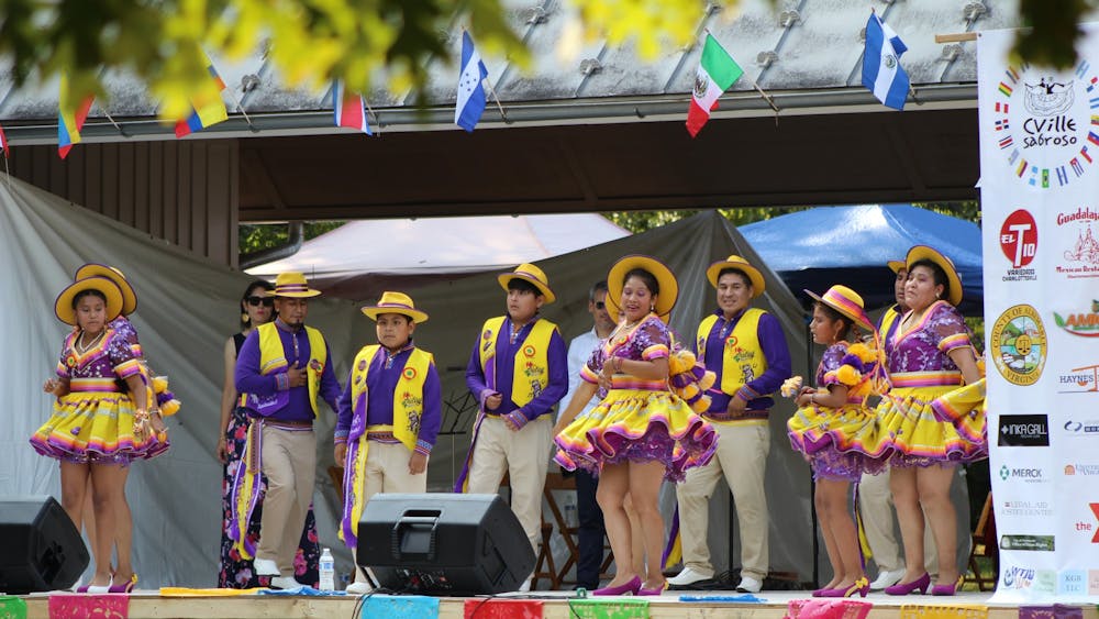A grand stage sat squarely in the middle of the park, hosting twelve performances of music and dance from groups such as Proyecto Piquete, Latin Ballet of VA and Villa Sabroso.&nbsp;
