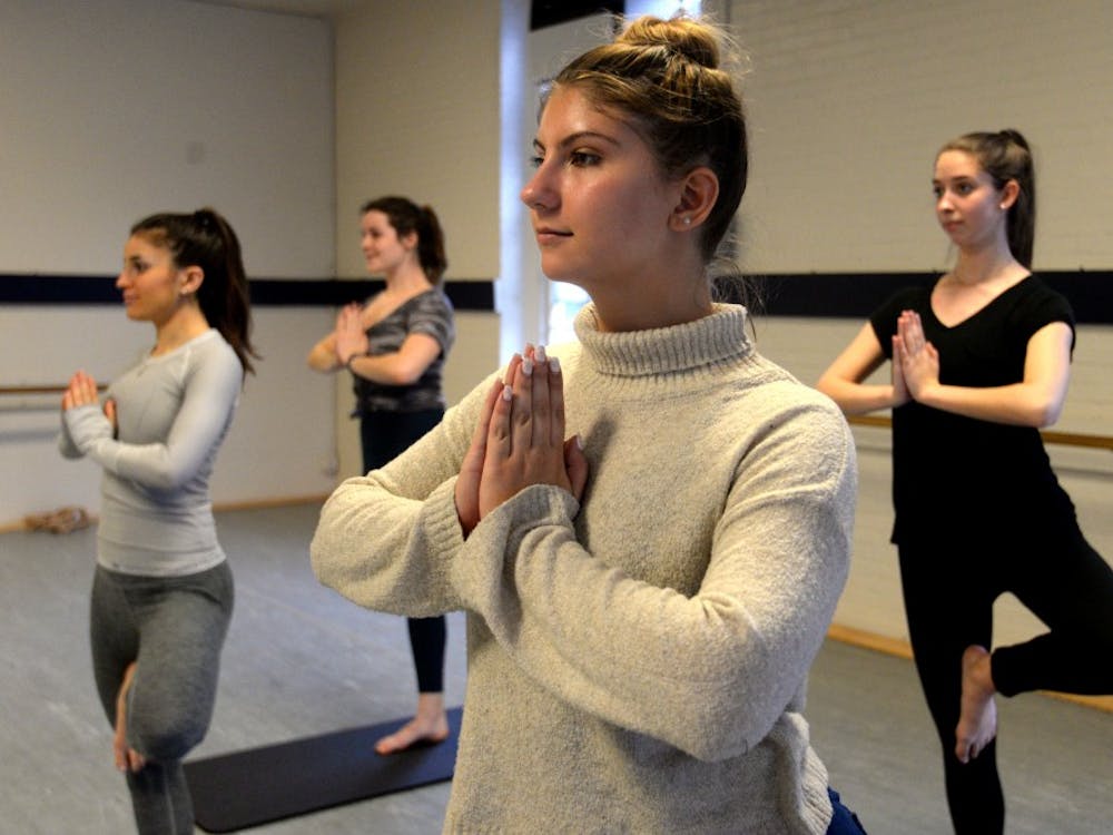 The Contemplative Sciences Center sponsors movement and mindfulness classes on Grounds.&nbsp;